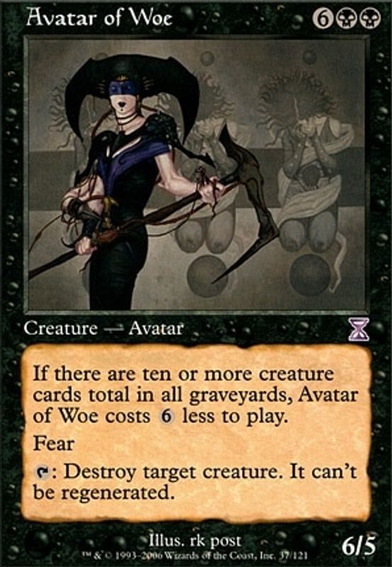 Avatar of Woe (Foil)