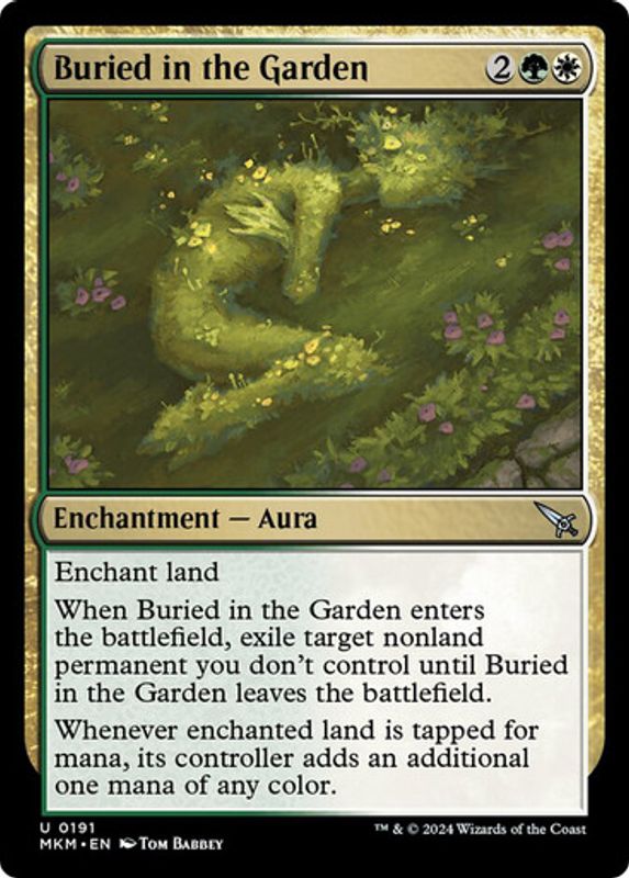 Buried in the Garden (Foil)
