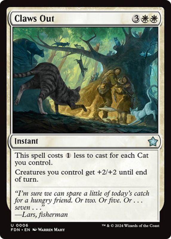 Claws Out (Foil)