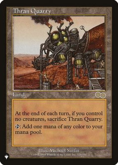 Hovedbilde Thran Quarry (Urza's Saga)