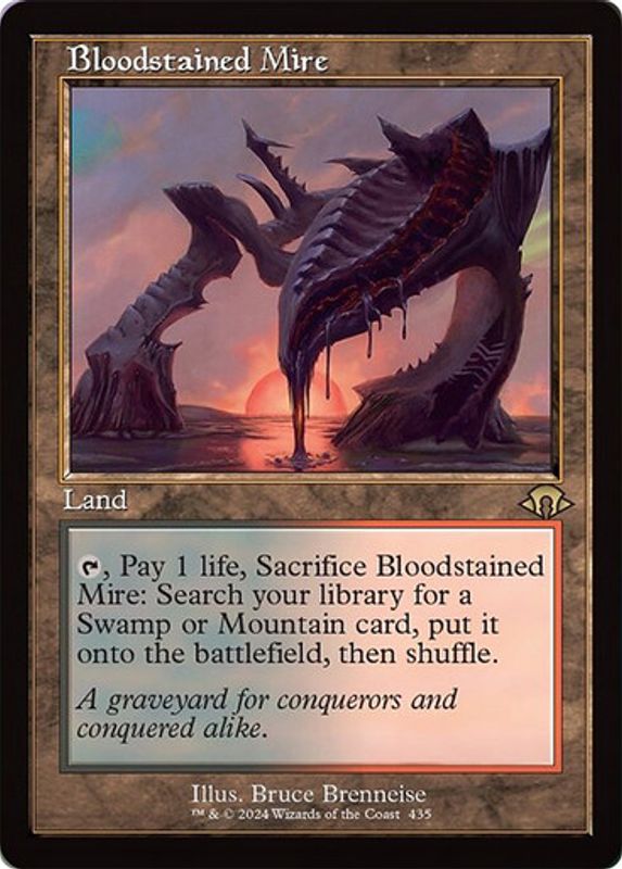 Bloodstained Mire (Retro Frame) (Foil)
