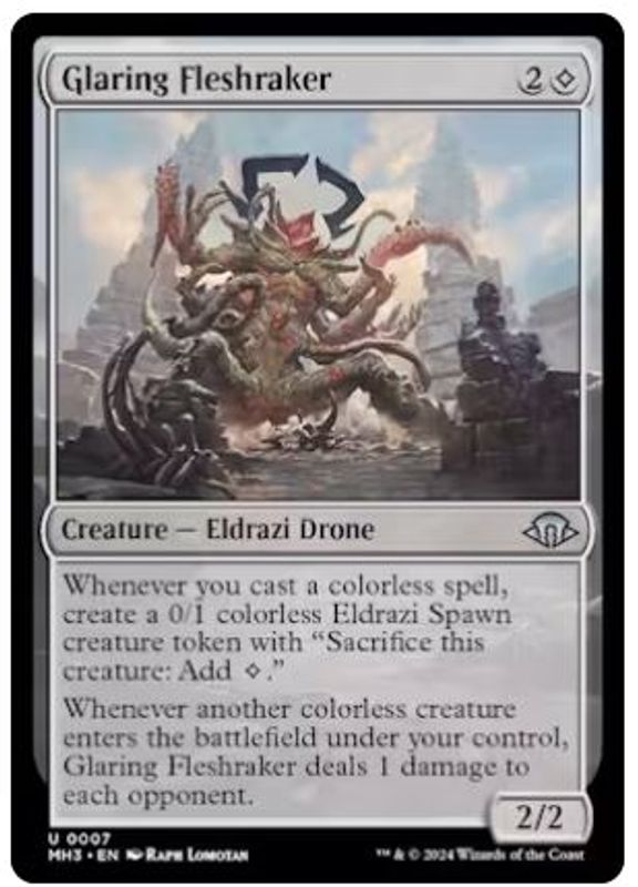 Glaring Fleshraker (Foil)