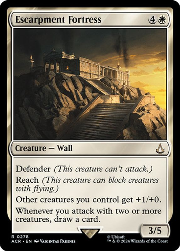 Escarpment Fortress (Foil)