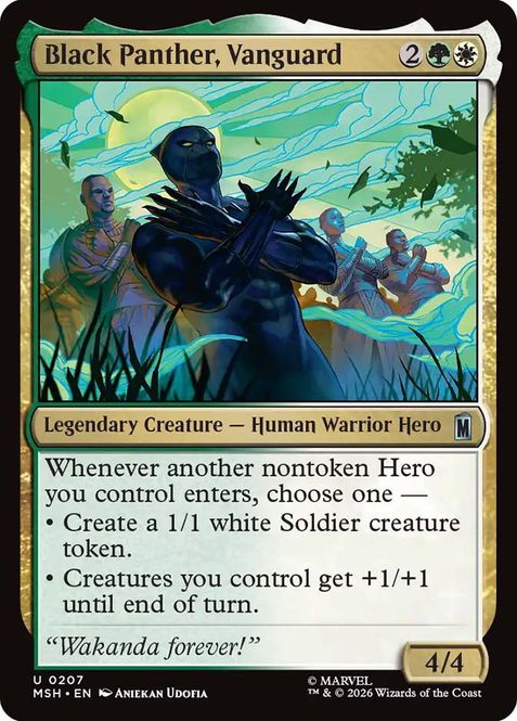 Hovedbilde Black Panther, Vanguard