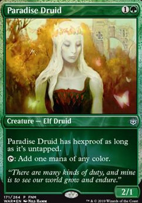 Hovedbilde Paradise Druid (FNM Foil)