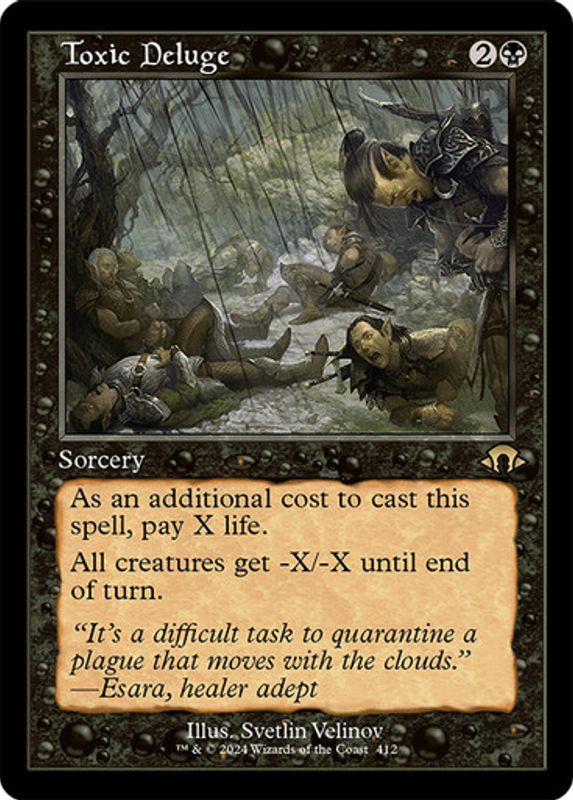 Toxic Deluge (Retro Frame) (Foil)