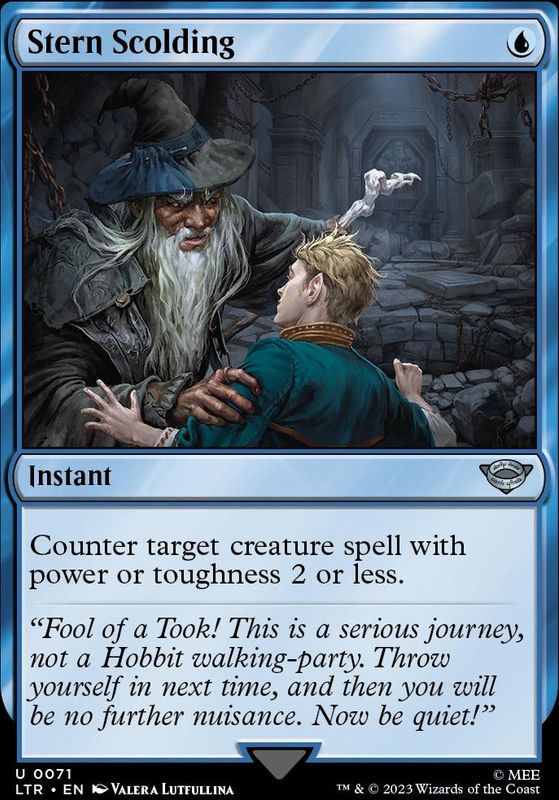 Stern Scolding (foil)