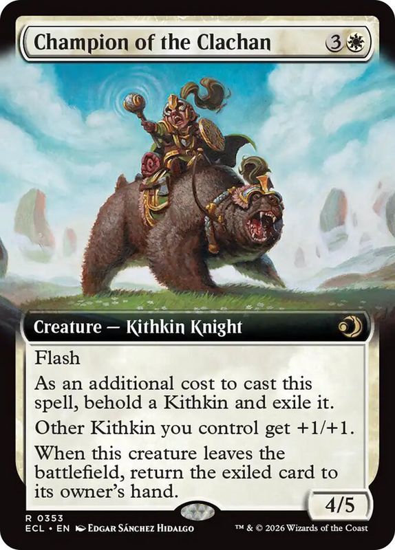 Champion of the Clachan (extended art)