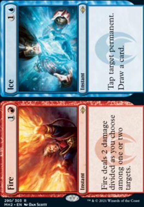 Hovedbilde Fire - Ice (Foil-Etched)