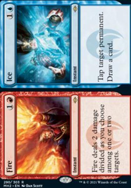 Fire - Ice (Foil-Etched)