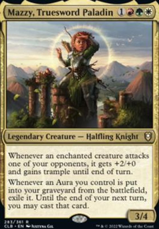 Mazzy, Truesword Paladin (foil)