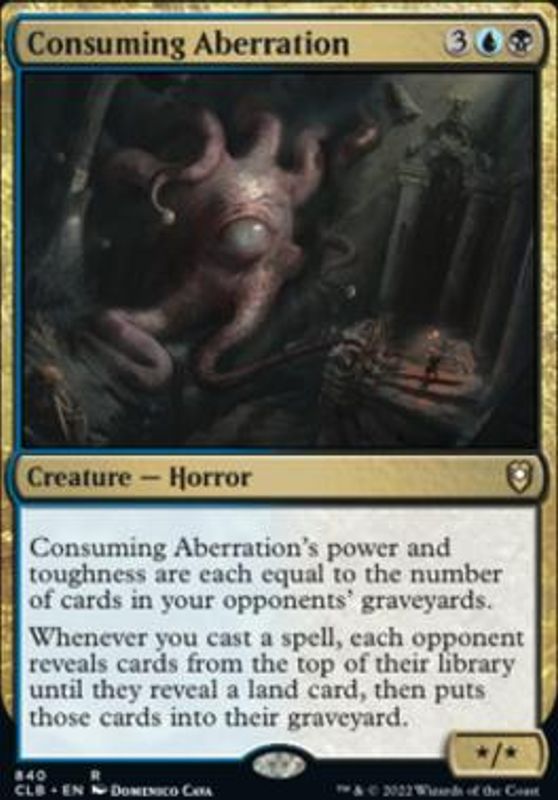 Consuming Aberration