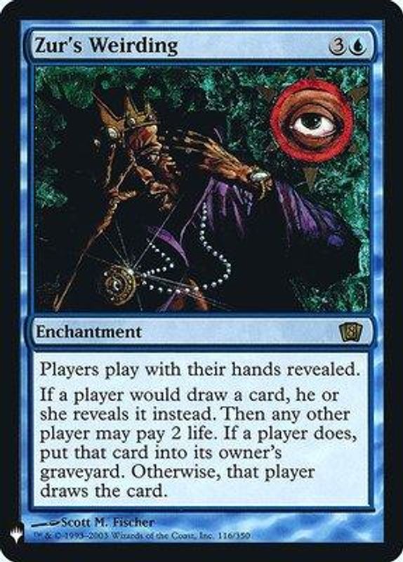 Zur's Weirding (Foil)