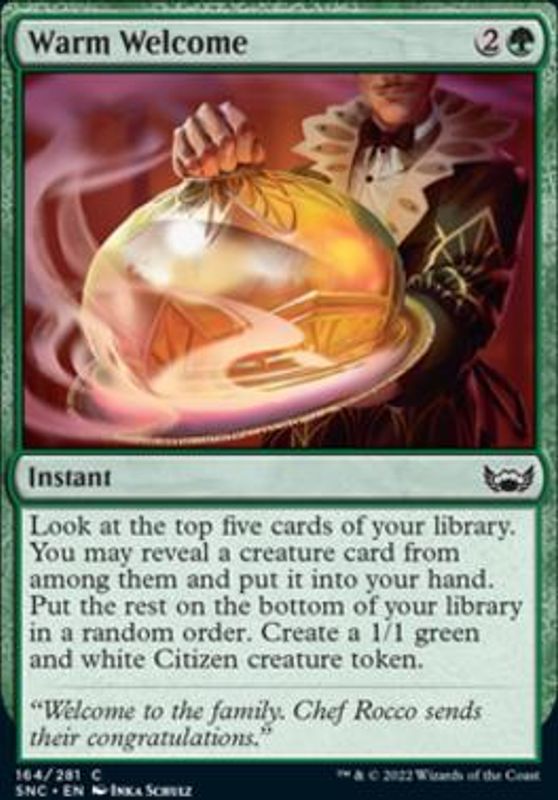 Warm Welcome (foil)