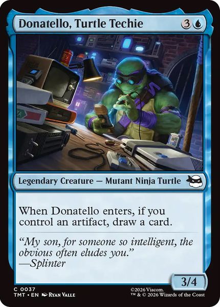 Hovedbilde Donatello, Turtle Techie