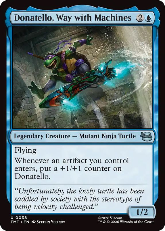 Donatello, Way with Machines (Foil)