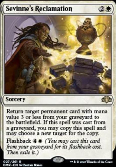 Hovedbilde Sevinne's Reclamation (foil)