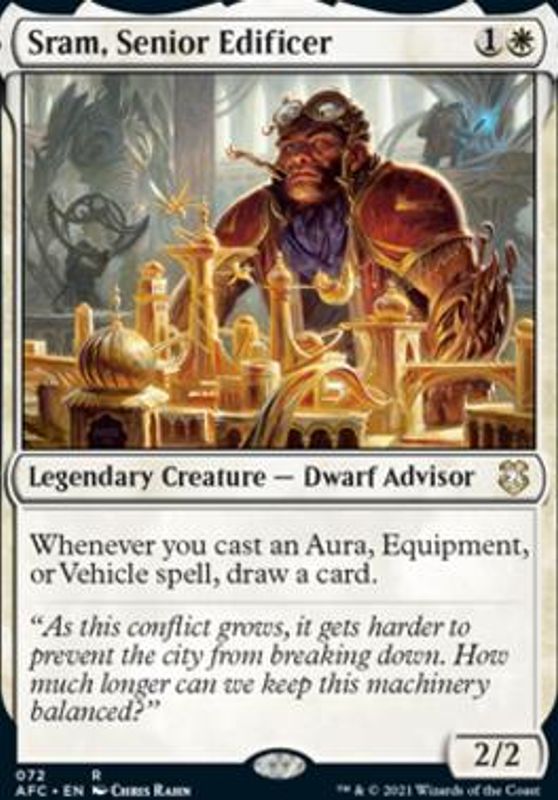Sram, Senior Edificer