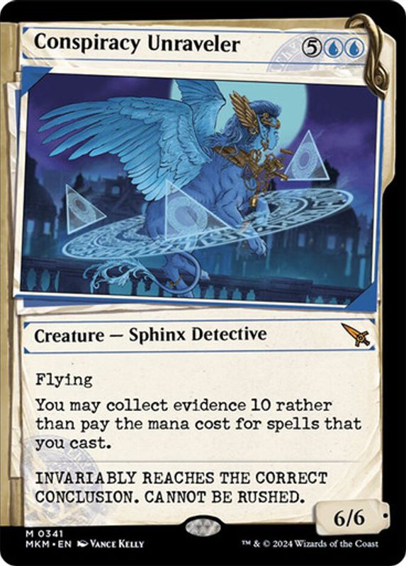 Conspiracy Unraveler (Showcase) (Foil)