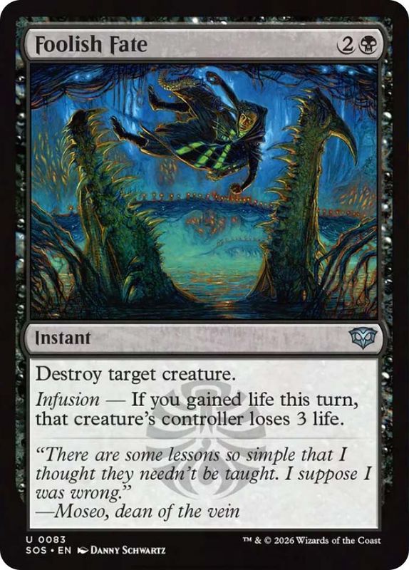 Foolish Fate (Foil)