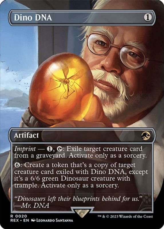 Dino DNA (Borderless) (Foil)