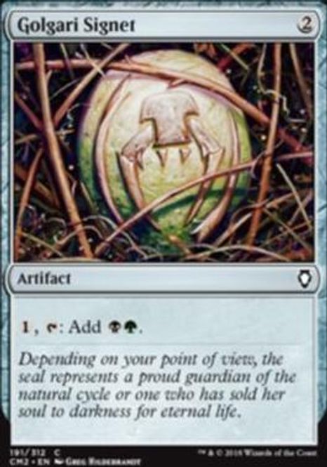 Hovedbilde Golgari Signet (191 A)
