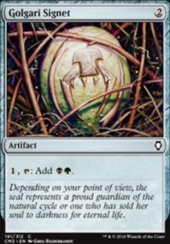 Golgari Signet (191 A)