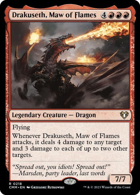 Hovedbilde Drakuseth, Maw of Flames