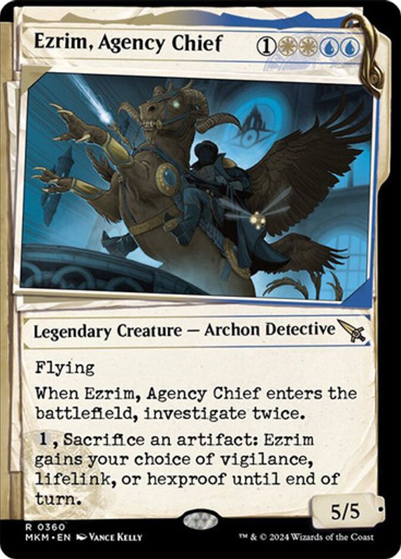 Ezrim, Agency Chief (Showcase) (Foil)