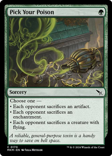 Hovedbilde Pick Your Poison (MKM) (Foil)