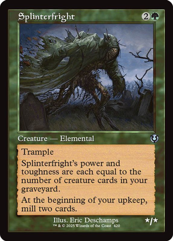 Splinterfright (Retro Frame) (Foil)