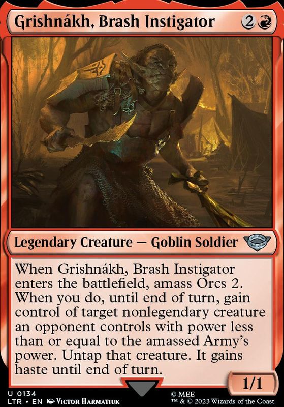 Grishnakh, Brash Instigator