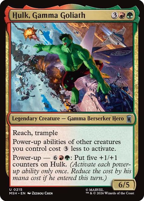 Hovedbilde Hulk, Gamma Goliath (Foil)
