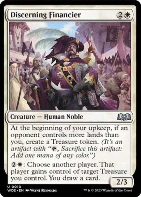 Discerning Financier (Foil)