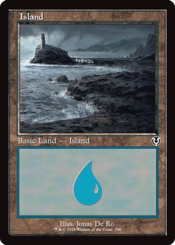 Island (#290) (Retro Frame)