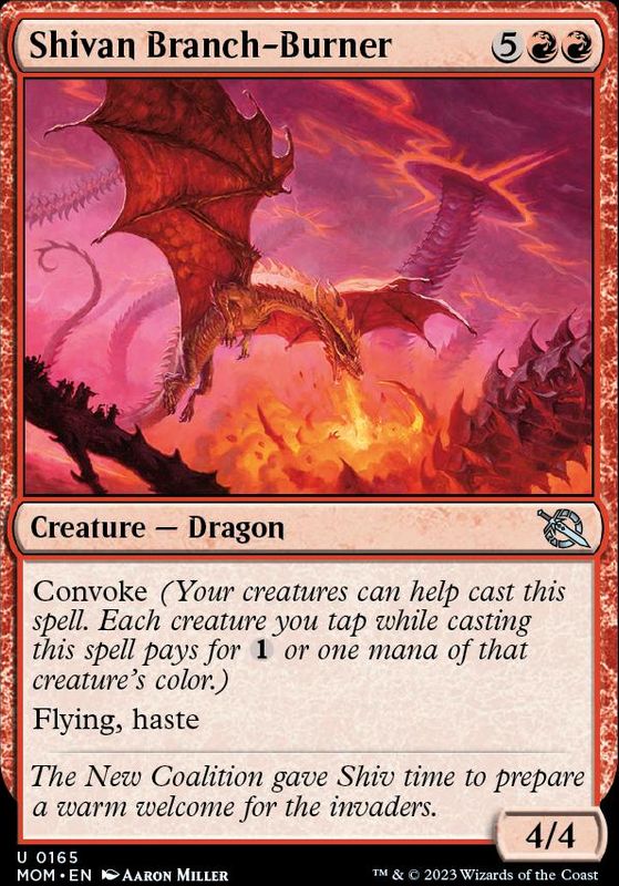 Shivan Branch-Burner (foil)