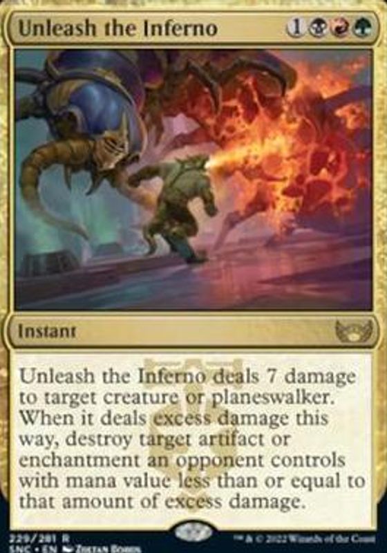 Unleash the Inferno (foil)