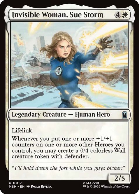 Hovedbilde Invisible Woman, Sue Storm