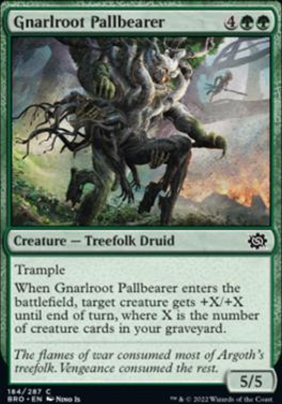 Gnarlroot Pallbearer (foil)