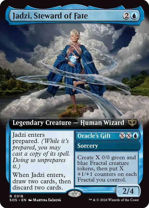 Jadzi, Steward of Fate // Oracle's Gift (Extended Art)