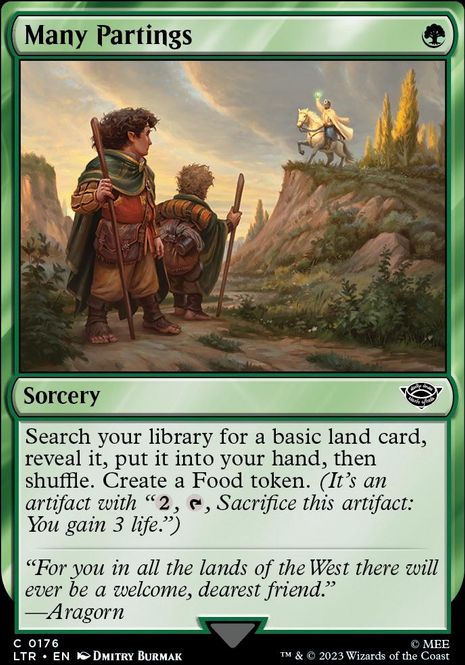 Hovedbilde Many Partings (foil)