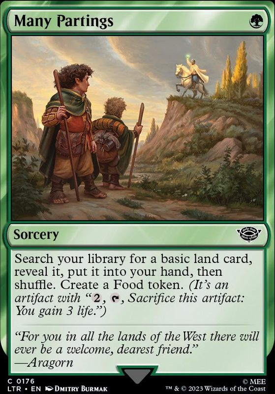 Many Partings (foil)