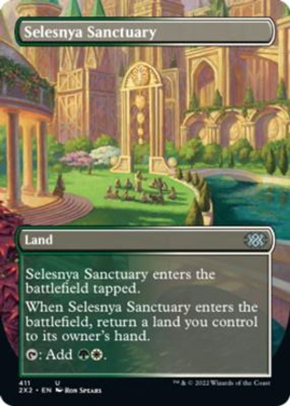 Selesnya Sanctuary (Borderless) (foil)