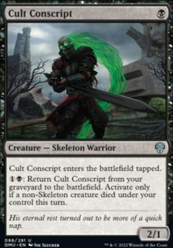 Cult Conscript (foil)