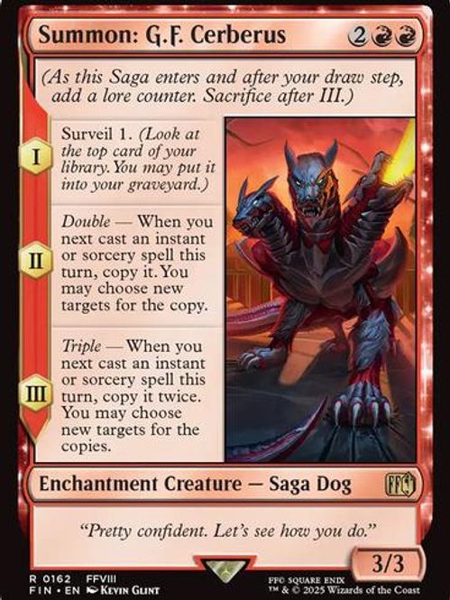 Hovedbilde Summon: G.F. Cerberus (Foil)