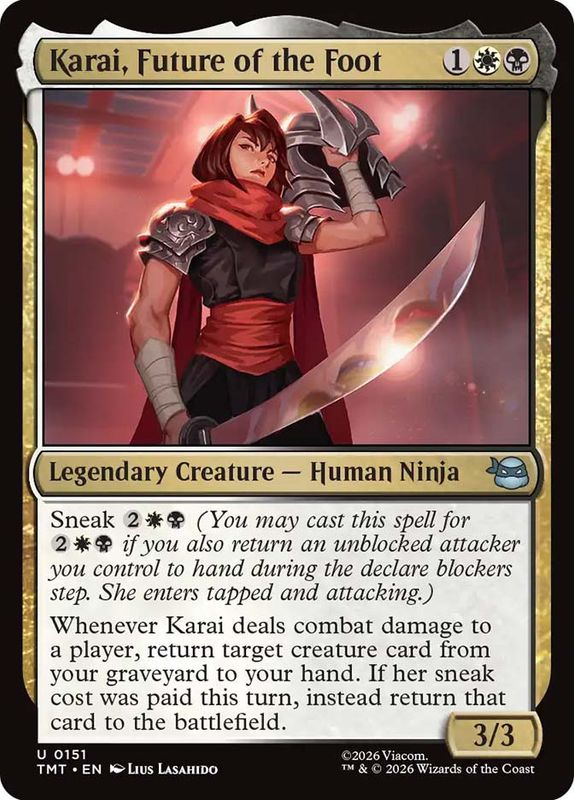 Karai, Future of the Foot (Foil)