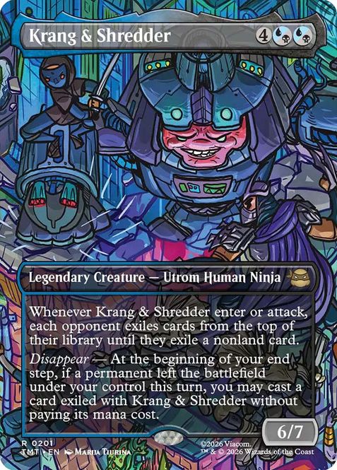 Hovedbilde Krang & Shredder (Borderless)