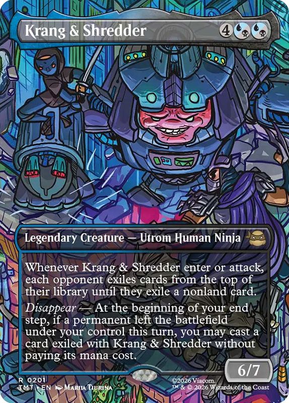 Krang & Shredder (Borderless)