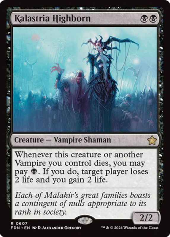 Kalastria Highborn (Foil)