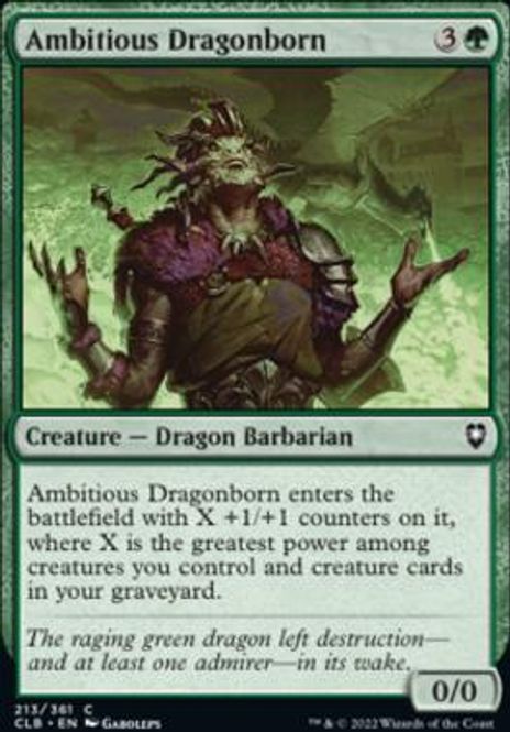 Hovedbilde Ambitious Dragonborn (foil)